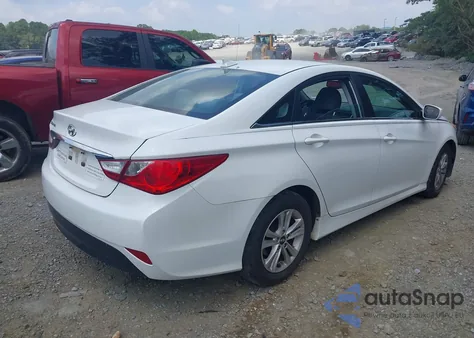 2014 Hyundai Sonata Gls z USA, uszkodzony, nr VIN 5NPEB4AC6EH884455